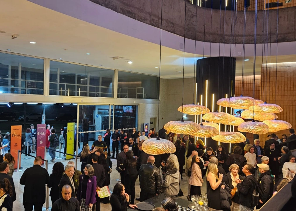 Registro da cerimônia do Prêmio Jabuti Acadêmico 2025, no Auditório Ibirapuera, em São Paulo.