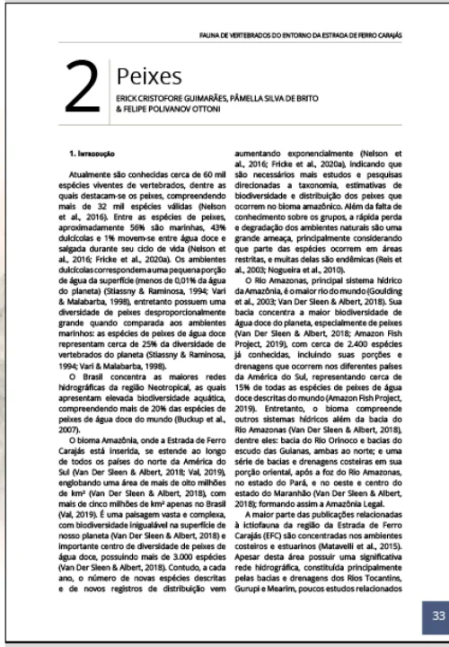 04 Livro Fauna de Vertebrados do Entorno