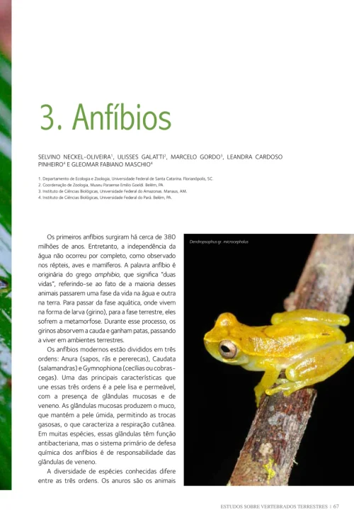 12 Livro Fauna da Floresta Nacional de Carajas