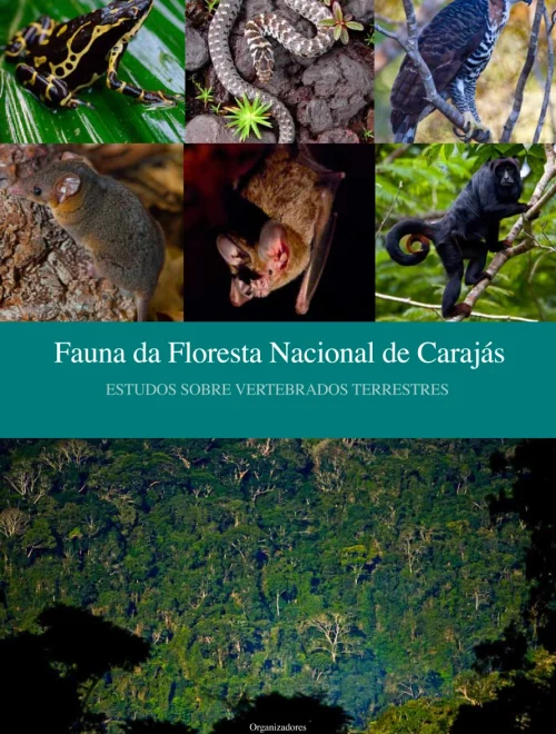Capa Livro Fauna da Floresta Nacional de Carajas