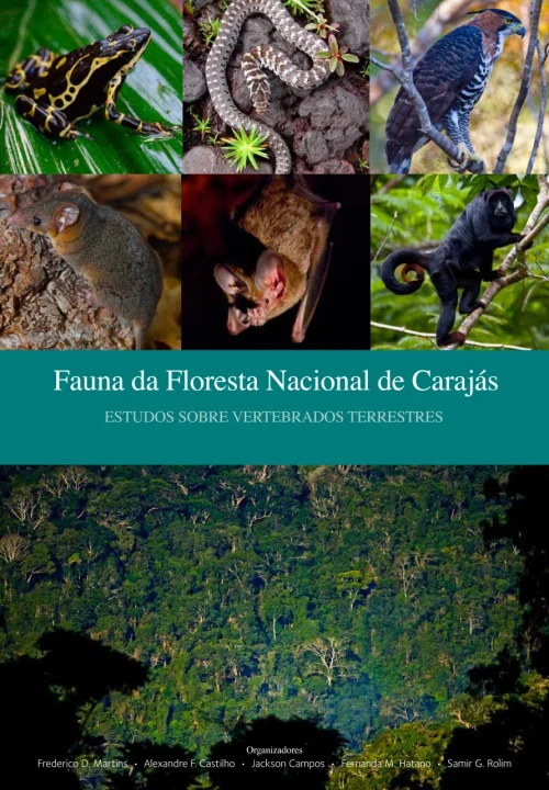Capa Livro Fauna da Floresta Nacional de Carajas