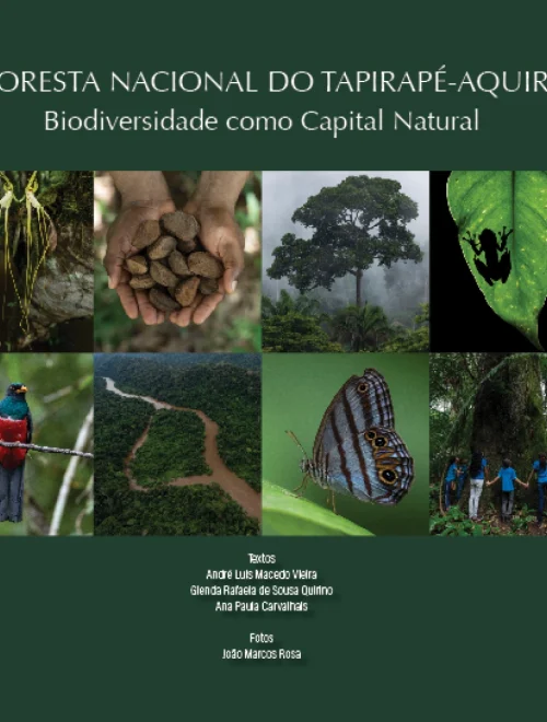 Capa Livro Floresta Nacional Tapirape