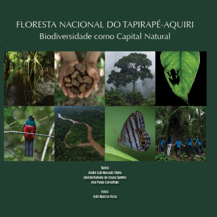 Capa Livro Floresta Nacional Tapirape