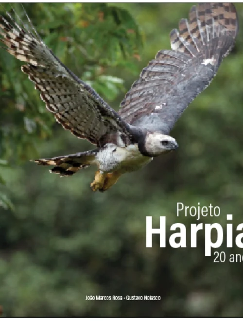 Capa Livro Projeto Harpia 20 anos