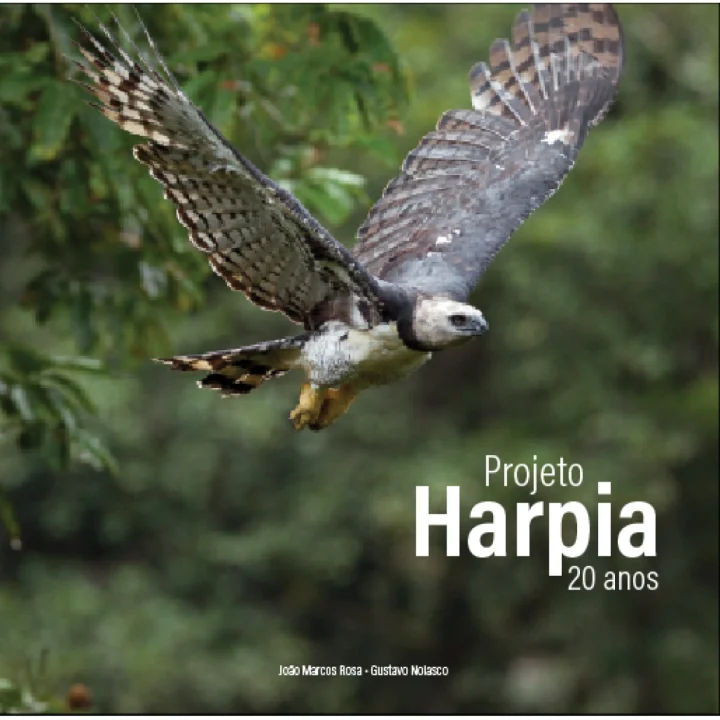 Capa Livro Projeto Harpia 20 anos